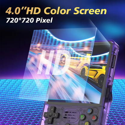 R36S Plus Portable Retro Handheld Game Console, 3.5-inch IPS Screen, Linux System, 64GB WiFi, Classic Game Console Video