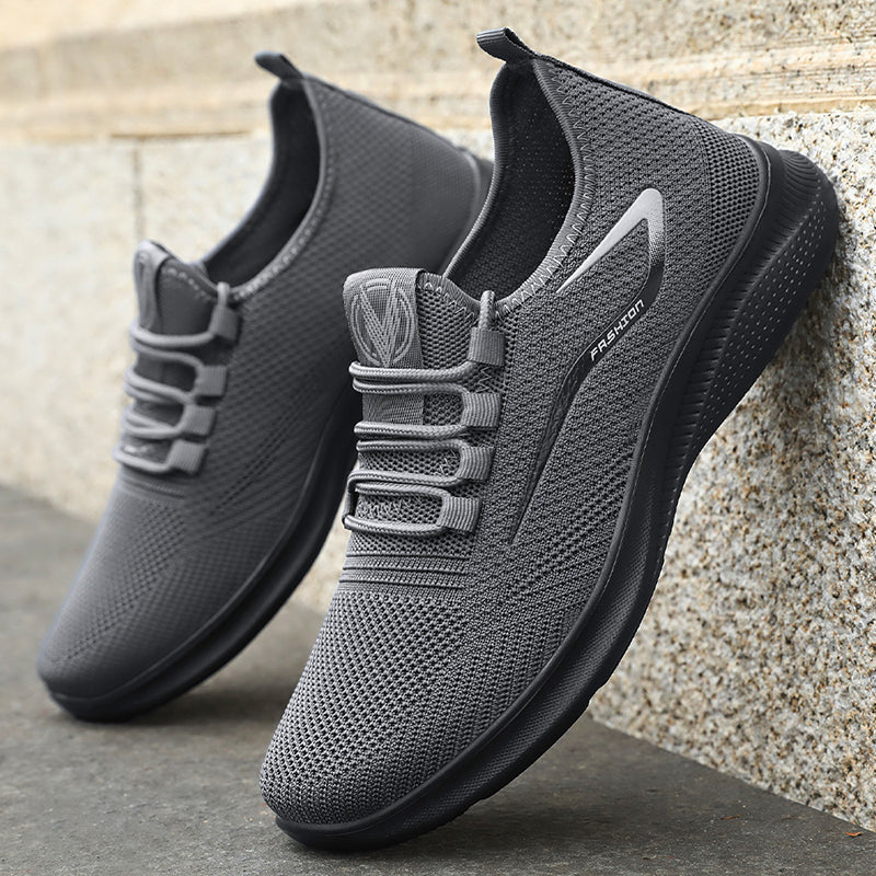 Casual Sneakers for Men, Breathable Mesh Non-Slip Man Shoes, Lightweight Summer Footwear, Cheap Shoes Clearance