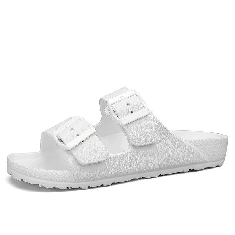 Breathable Summer Slides For Men Adjustable Soft EVA Slippers Lightweight  AntiSlip For IndoorOutdo