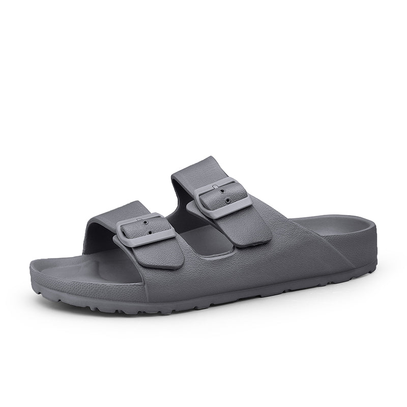 Breathable Summer Slides For Men Adjustable Soft EVA Slippers Lightweight  AntiSlip For IndoorOutdo