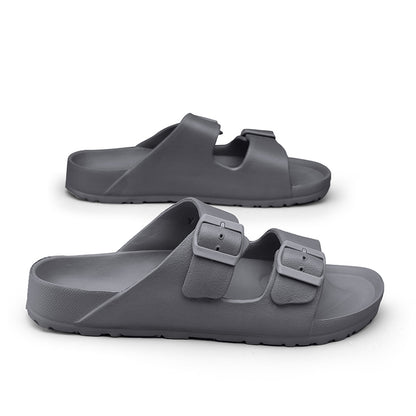 Breathable Summer Slides For Men Adjustable Soft EVA Slippers Lightweight  AntiSlip For IndoorOutdo