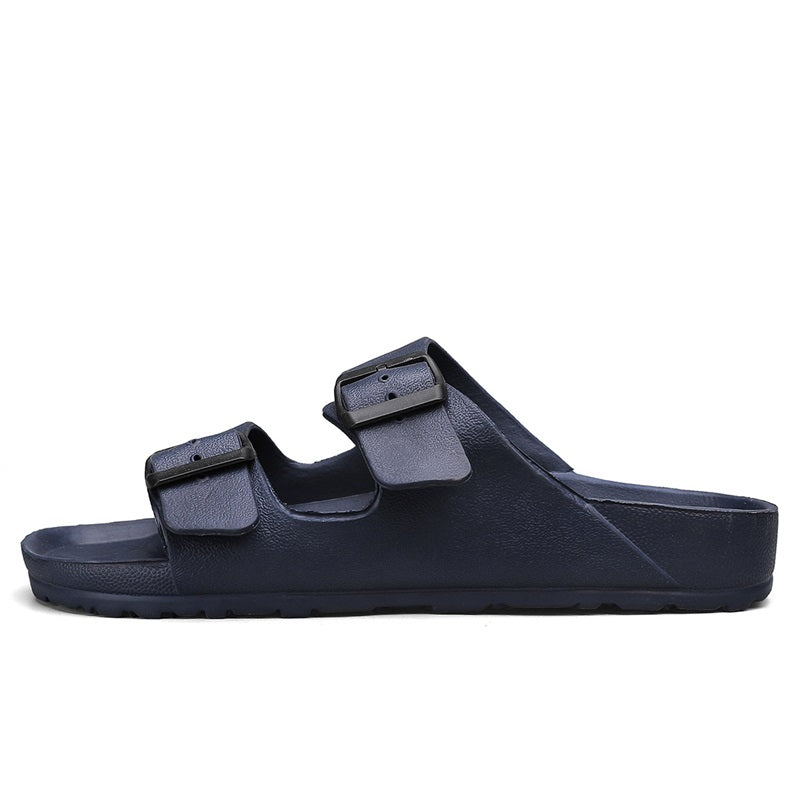 Breathable Summer Slides For Men Adjustable Soft EVA Slippers Lightweight  AntiSlip For IndoorOutdo