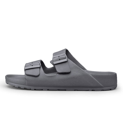 Breathable Summer Slides For Men Adjustable Soft EVA Slippers Lightweight  AntiSlip For IndoorOutdo