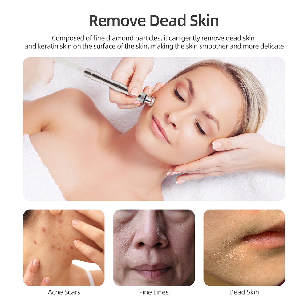 AtHome Microdermabrasion Beauty Machine Diamond Peeling  Water Spray For Face Exfoliation  Skin Rej 4
