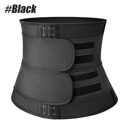 Women Men Breathable Neoprene Waist Trainer Belt Tummy Control Workout Waist Cincher Sauna Sweat Gi 7
