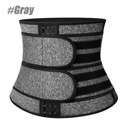 Women Men Breathable Neoprene Waist Trainer Belt Tummy Control Workout Waist Cincher Sauna Sweat Gi 8