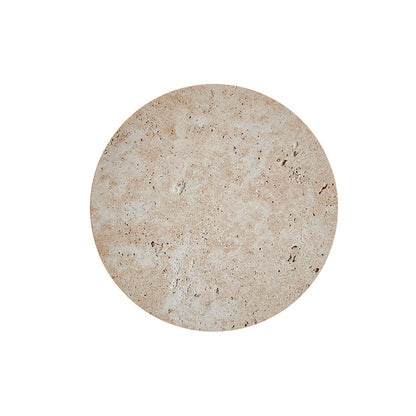 Round Natural Stone Wall Lamp Bedside Dining Room Art Decor Sconce Lighting 3000K Modern Atmosphere 5