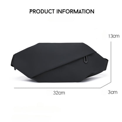 Men Minimalist Outdoor Sports Running Jogging Waist Bag, Waterproof Fanny Pack, Stylish Crossbody Belt Bag for Travel