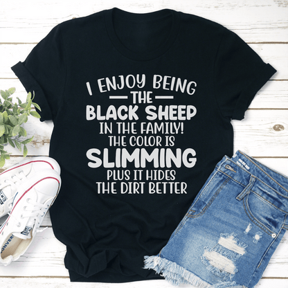 I Enjoy Being The Black Sheep In The Family Tee 1