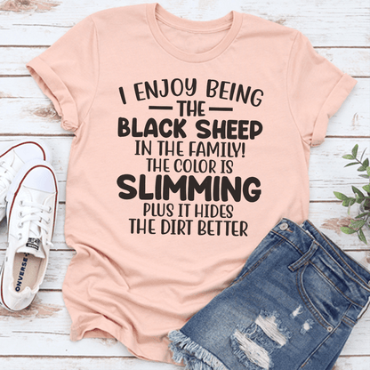 I Enjoy Being The Black Sheep In The Family Tee 3