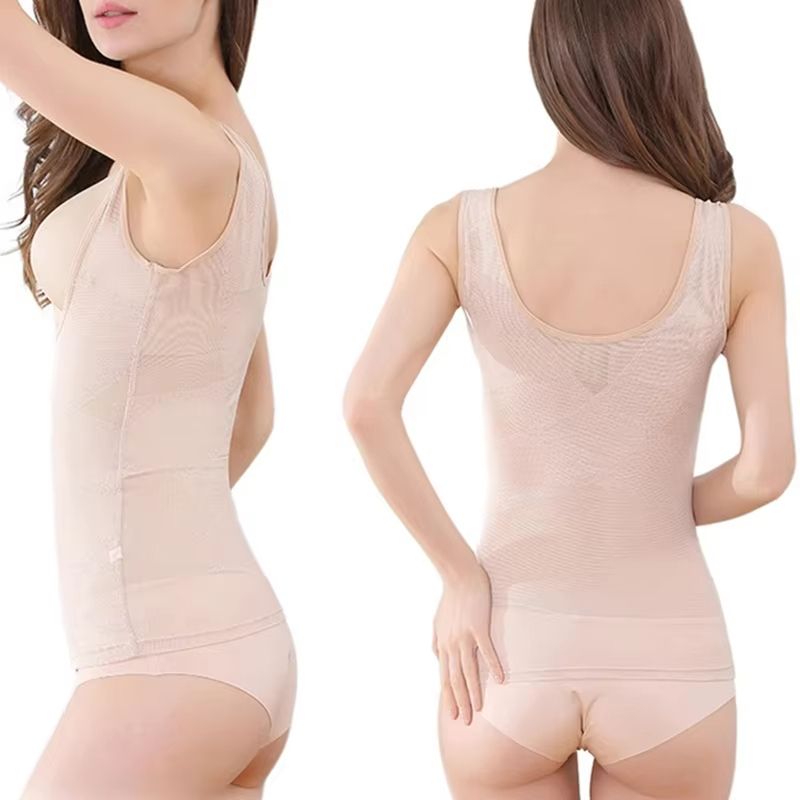 WomenS Slimming Waist Trainer Bodysuit  Shapewear Sculpting Vest For Postpartum Recovery  Everyday  4