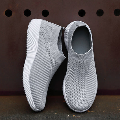 High Quality Women Vulcanized Sneakers, Slip-On Loafers, Stylish Walking Flats for Women