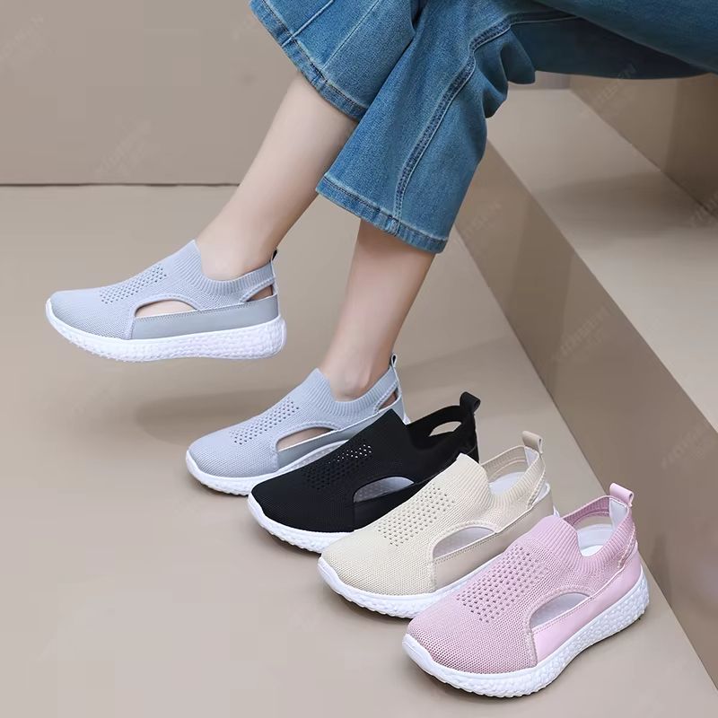 Women's Summer Breathable Platform Sports Shoes Comfortable Non Slip Casual Net Sandals