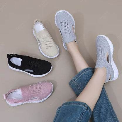 Womens Summer Breathable Platform Sports Shoes Comfortable Non Slip Casual Net Sandals 1