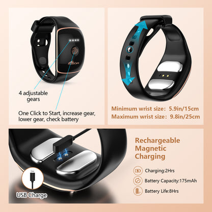 Hasocare Anti-Nausea Wristband, Motion Sickness Relief Bands for Travel, Car, Boat, Acupressure Bracelet for Nausea