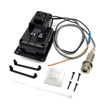 Plastic Guitar Pickup with Tuner, Fishman Presys Blend Preamp EQ, Soundhole EQ, Equalizer for Acoustic Guitars