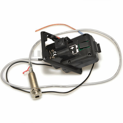 Plastic Guitar Pickup with Tuner, Fishman Presys Blend Preamp EQ, Soundhole EQ, Equalizer for Acoustic Guitars