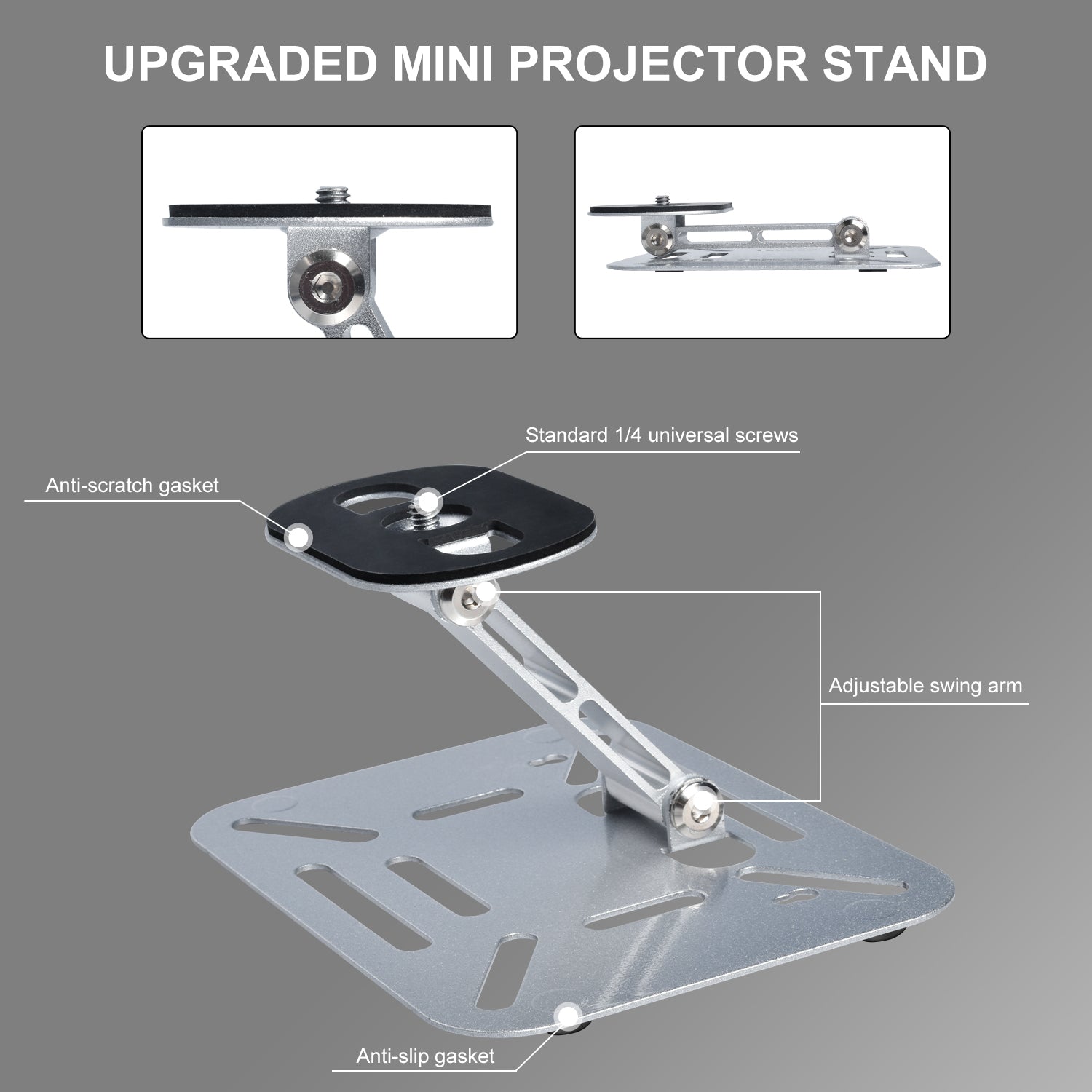 Universal Projector Stand  Mount Compatible With HY300 HY320 XGIMI JMGO Xiaomi Magicube Ceiling Tab 5