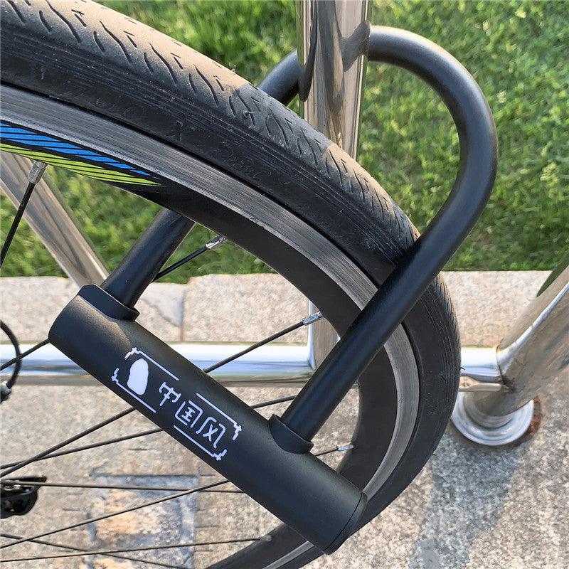WEST BIKING AntiTheft Bicycle U Lock For MTB  Road Bikes Cycling Steel Security ULocks Durable Bike 1