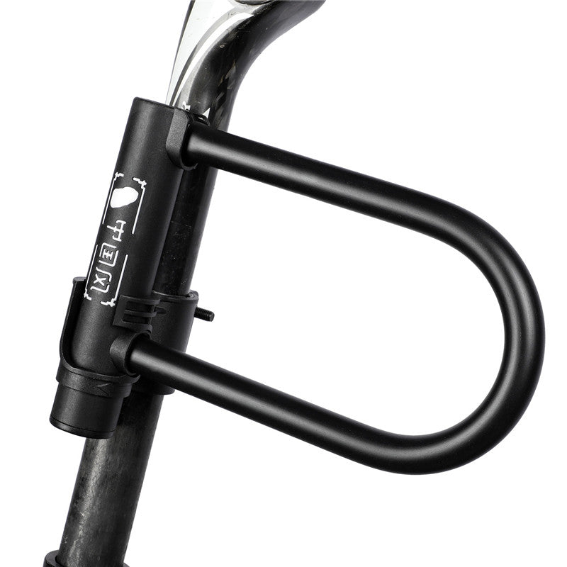 WEST BIKING AntiTheft Bicycle U Lock For MTB  Road Bikes Cycling Steel Security ULocks Durable Bike 4