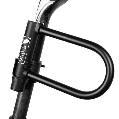WEST BIKING AntiTheft Bicycle U Lock For MTB  Road Bikes Cycling Steel Security ULocks Durable Bike 4