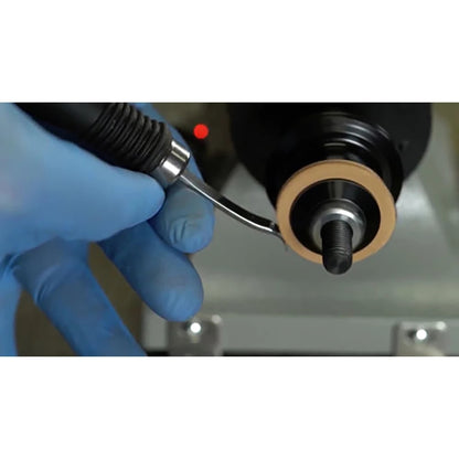 Leather Polishing Burnishing Machine, Professional Leather Edge Grinding Machine Kit for Smooth, Pro Finishes