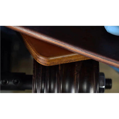 Leather Polishing Burnishing Machine, Professional Leather Edge Grinding Machine Kit for Smooth, Pro Finishes