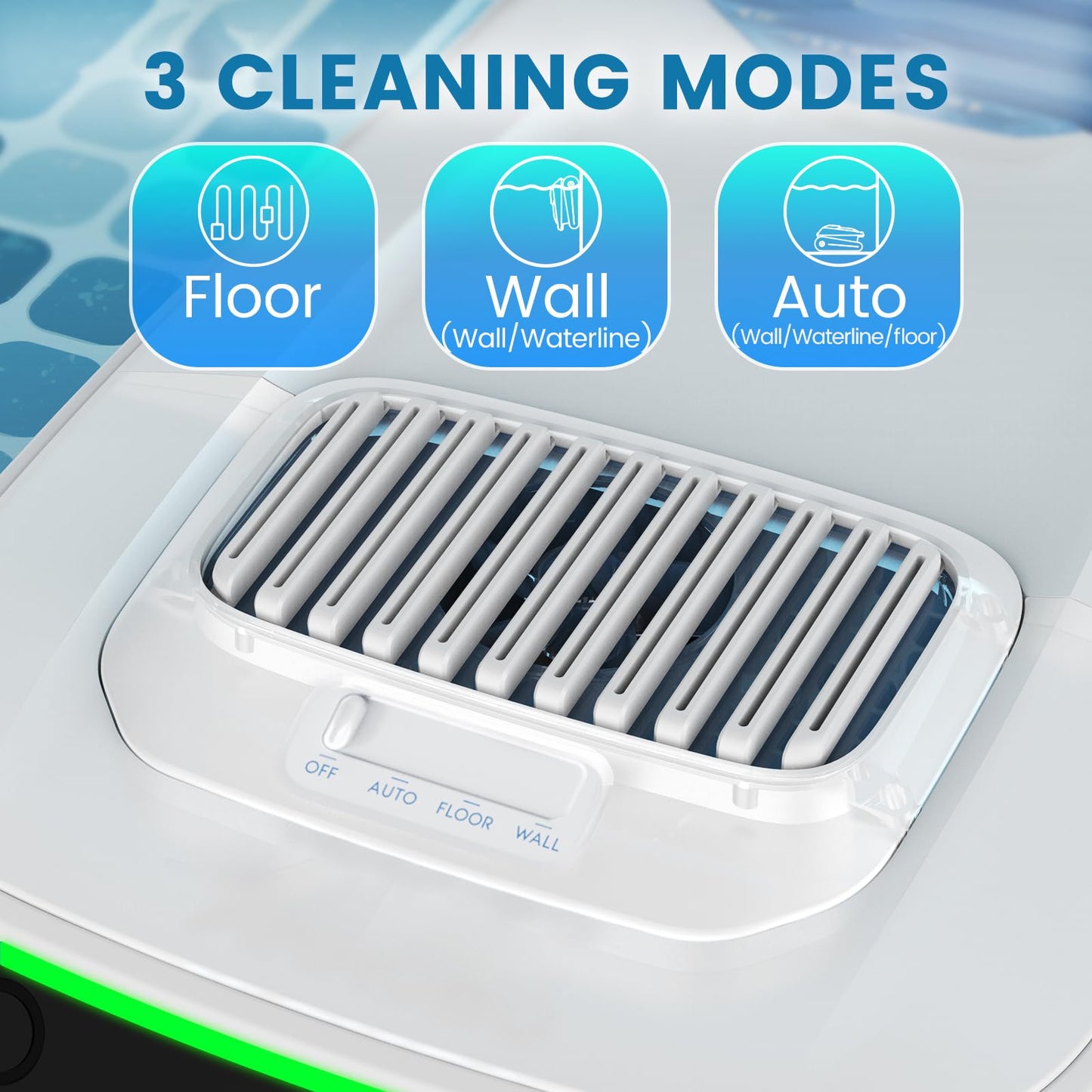 AIRROBO Pool Vacuum For Inground Pools Wall Climbing Pool Cleaner Smart Navigation Robot 120 Min Ru 4
