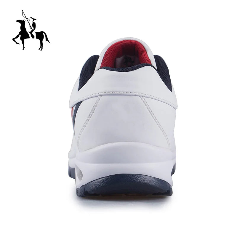 Comfortable Mens Outdoor Leather Casual Sneakers, New Fashion Sports Shoes for Men