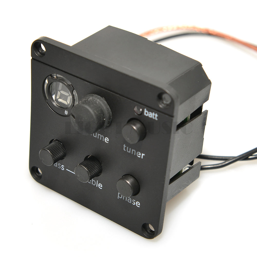 Presys 301 4 Band Acoustic Guitar Pickup with Tuner, Mic Blend Preamp, EQ, Soft Piezo, Beat Board
