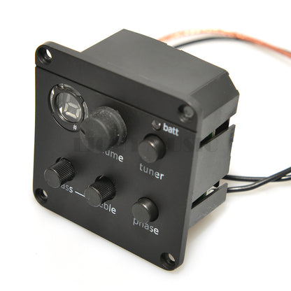 Presys 301 4 Band Acoustic Guitar Pickup with Tuner, Mic Blend Preamp, EQ, Soft Piezo, Beat Board