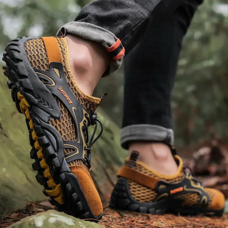 Wear-resistant Shoes for Men, Hiking Shoes, Jogging Trekking Sneakers, Fast Zapatos Outdoor, Outdoor Anti-slip Footwear