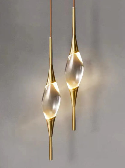 Modern Copper Crystal Wall Lamp Simple Creative Decoration Designer Lighting For Living Room Study  4