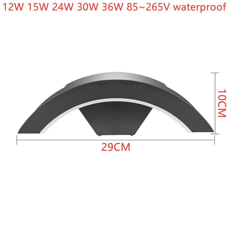 Waterproof LED Wall Light IP65, Aluminum Wall Lamp, Porch Path Street Light For Outdoor Use