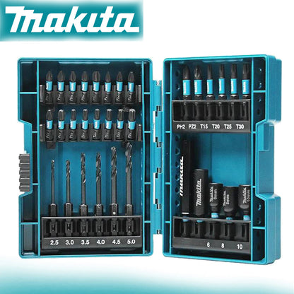Makita Impact Electric Screwdriver Bits Set, Drill Head Sleeve, Batch Head Set Durable Tools Part