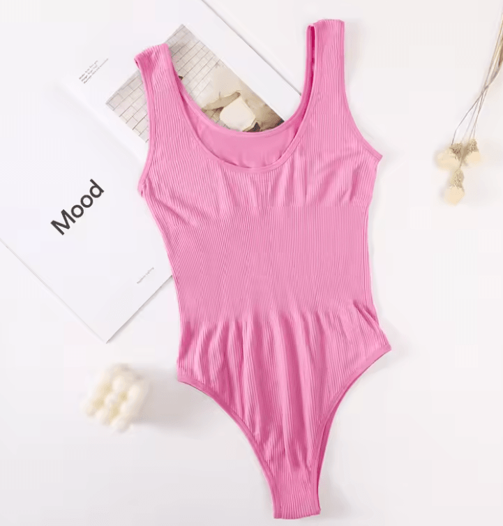 Seamless Non Wire Bra And Panty Set With Tummy Control 8