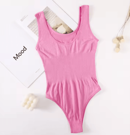 Seamless Non Wire Bra And Panty Set With Tummy Control 8