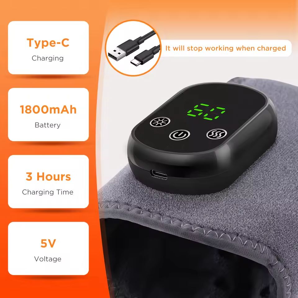 RelaxEase Electric Foot And Hand Massager With Heat And Vibration 2