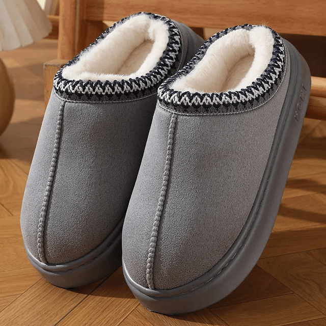 CozyStep Fluffy Platform Slippers For Women Winter Warm Comfort 4