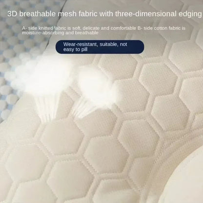Ergonomic Capsule Neck Pillow  Breathable 3D Mesh Support For Restful Sleep 4