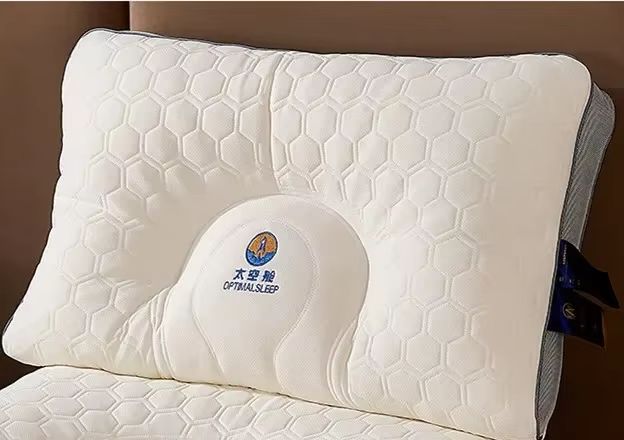 Ergonomic Capsule Neck Pillow  Breathable 3D Mesh Support For Restful Sleep 6