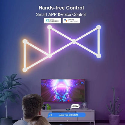 LED Smart Wall Lamp RGBIC Light Bar For Immersive Atmosphere Lighting 3