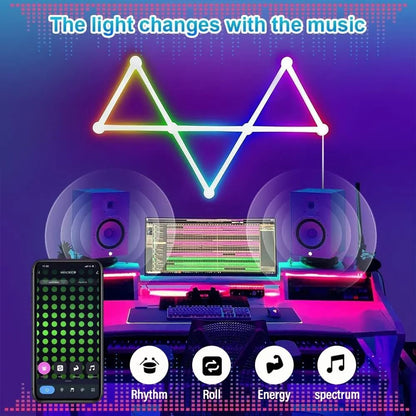 LED Smart Wall Lamp RGBIC Light Bar For Immersive Atmosphere Lighting 4
