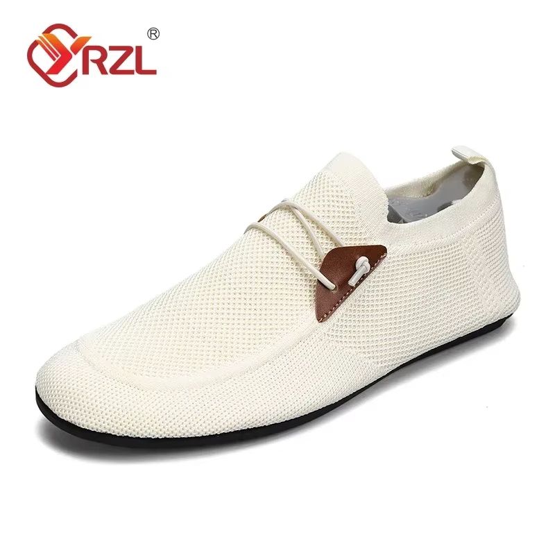 Breathable Mesh Loafers For Men  SlipOn Driving Shoes With NonSlip Thin Sole 9