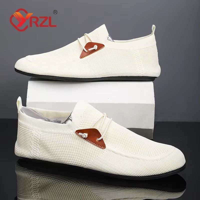 Breathable Mesh Loafers For Men  SlipOn Driving Shoes With NonSlip Thin Sole 1