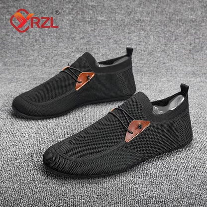 Breathable Mesh Loafers For Men  SlipOn Driving Shoes With NonSlip Thin Sole 2
