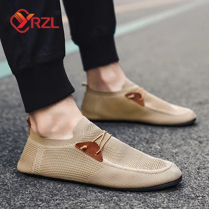 Breathable Mesh Loafers For Men  SlipOn Driving Shoes With NonSlip Thin Sole 4