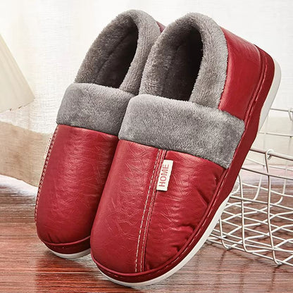 CozyStep Mens Winter Plush Slippers  Waterproof Warm  Durable 9