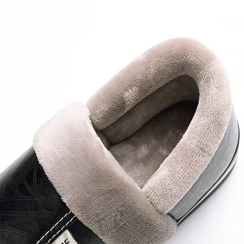 CozyStep Mens Winter Plush Slippers  Waterproof Warm  Durable 5