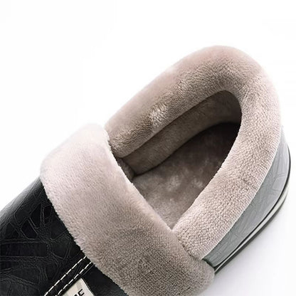CozyStep Mens Winter Plush Slippers  Waterproof Warm  Durable 5